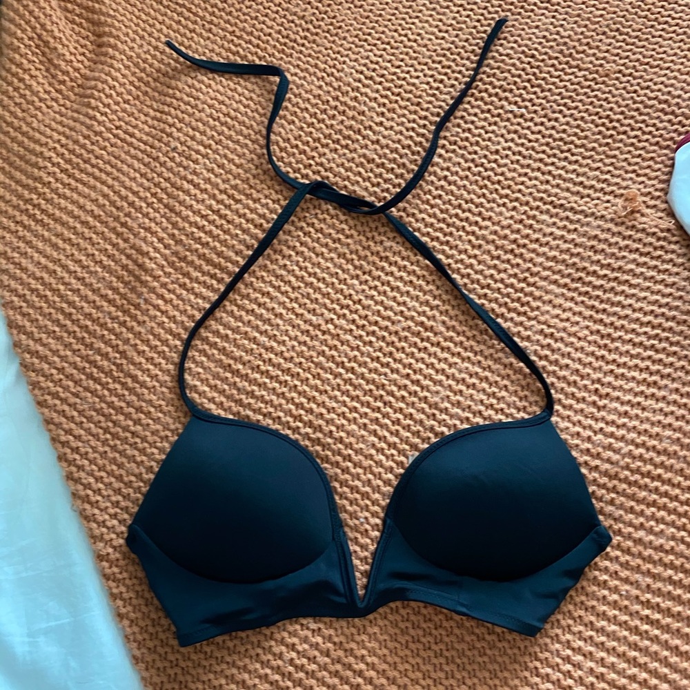 Black swim top
